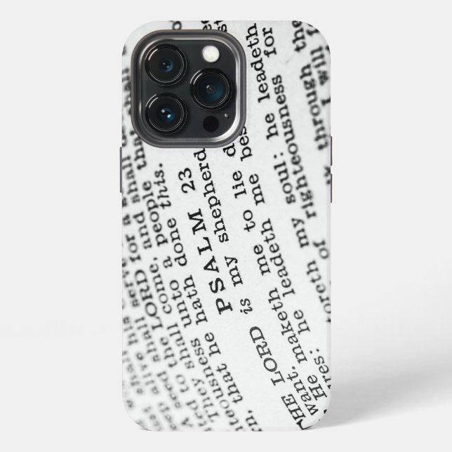 Psalm 23 iPhone 13 pro hülle (Hinten)