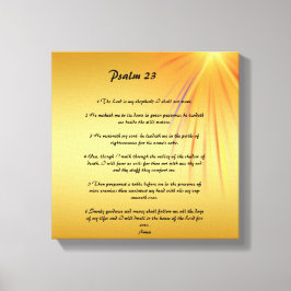 Psalm 23 leinwanddruck