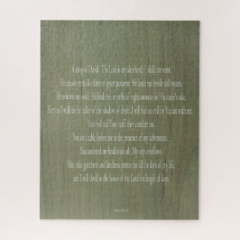 Psalm 23, Lord, Wood Pattern, 520 Stk., Hard Puzzl