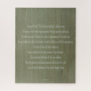 Psalm 23, Lord, Wood Pattern, 520 Stk., Hard Puzzl