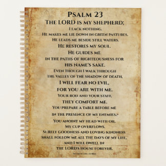 Psalm 23  { NHEB version.} Planer