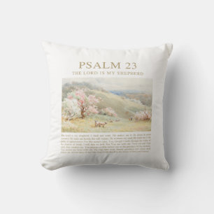 Psalm 23 NKJV Der Herr ist mein Hirte Kissen