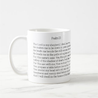 Psalm 23 Tasse
