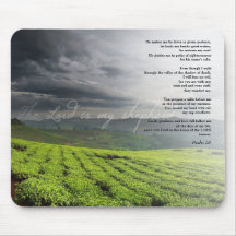 Psalm 23 u. Reben Mousepads