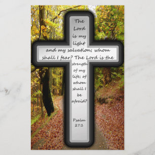 Psalm-27:1 Briefpapier