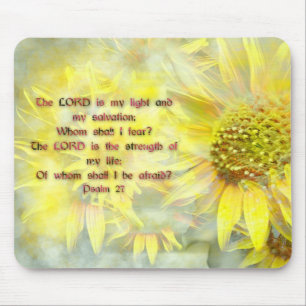 Psalm 27 mousepad