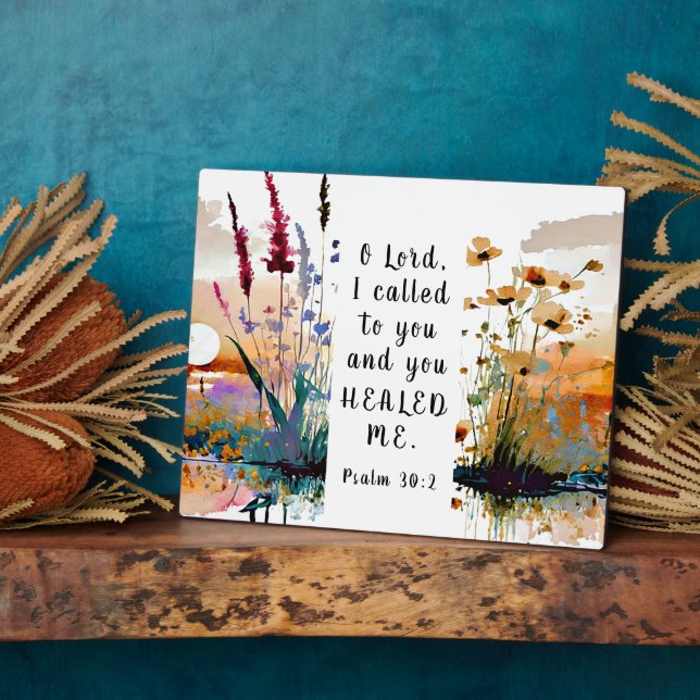 Psalm 30 2 O Herr, ich habe zu dir geweint und du  Fotoplatte (Seite)