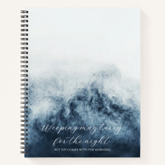 Psalm 30:5 Bibelstudium Benutzerdefiniert Notizbuch