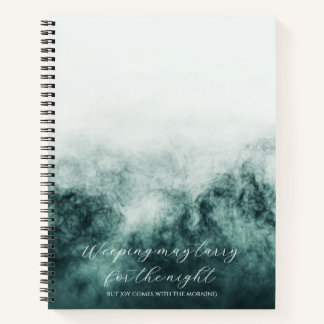 Psalm 30:5 Bibelstudium Benutzerdefiniert Notizbuch
