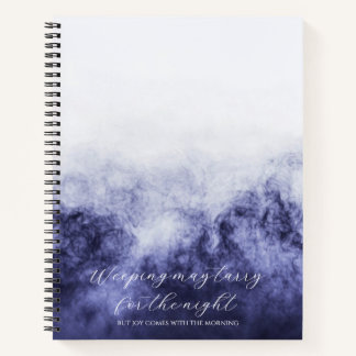 Psalm 30:5 Bibelstudium Benutzerdefiniert Notizbuch