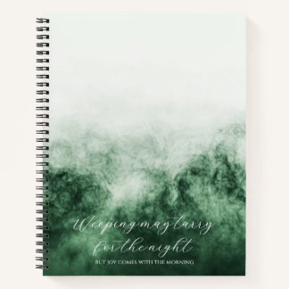 Psalm 30:5 Bibelstudium Benutzerdefiniert Notizbuch