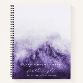 Psalm 30:5 Bibelstudium Benutzerdefiniert Notizbuch