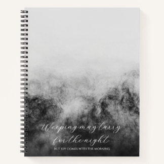 Psalm 30:5 Bibelstudium Benutzerdefiniert Notizbuch