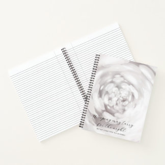 Psalm 30:5 Bibelstudium Bokeh Custom Notizbuch
