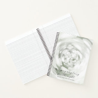 Psalm 30:5 Bibelstudium Bokeh Custom Notizbuch