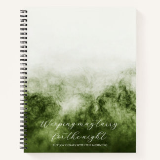 Psalm 30:5 Bibelstudium Individuell Notizbuch