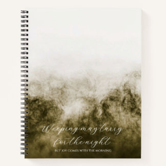 Psalm 30:5 Bibelstudium Individuell Notizbuch