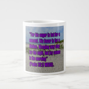 Psalm 30:5 WEBU Tasse