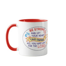 Psalm 31 24 Tasse