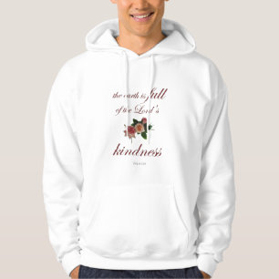 Psalm-33, Die Erde ist voll von der Güte des Herrn Hoodie
