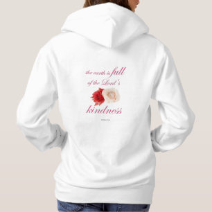 Psalm 33 - "Die Erde ist voll von Gottes Kindheit Hoodie