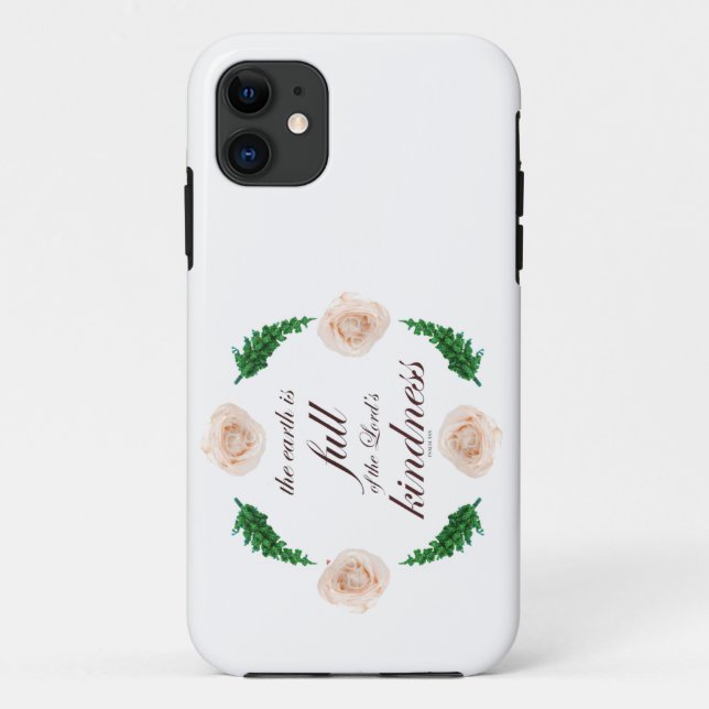 Psalm 33 volle Freundlichkeit Case-Mate iPhone Hülle (Rückseite)