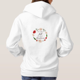 Psalm 33 volle Freundlichkeit Hoodie