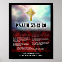 Psalm 37:12 Thru 20 gebrochen und die rechtschaffe