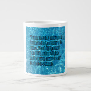 Psalm 37:3-4 WEBU Tasse