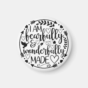 Psalm 39 Wunderbar gemacht christliche Schrift Magnet