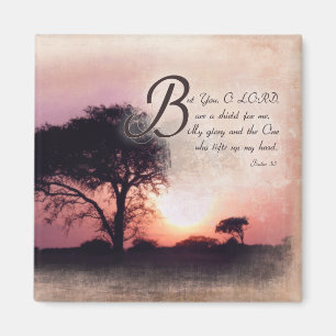 Psalm-3:3/Bibel-Vers-Ermutigung Magnet