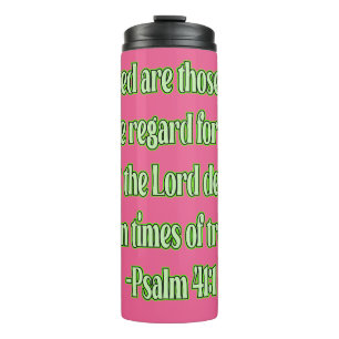 Psalm 41:1 Selig sind die, die Rücksicht haben... Thermosbecher