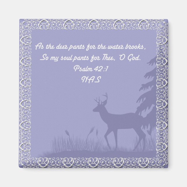 Psalm 42 - Magnet (Vorne)