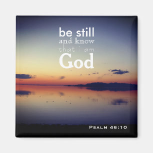 Psalm 46:10 "Be Still" Großer Salzsee, Utah Magnet