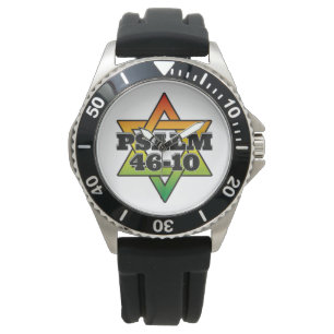 Psalm 46-10 - Crown Protector Watch Armbanduhr