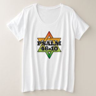 Psalm 46-10 - Damen Plus Size T-Shirt