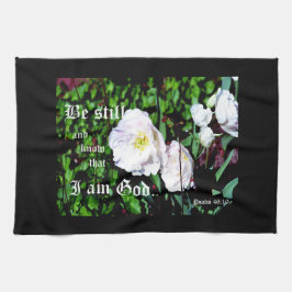 Psalm 46:10 geschirrtuch