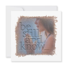 PSALM 46:10 - Personalized Notecard