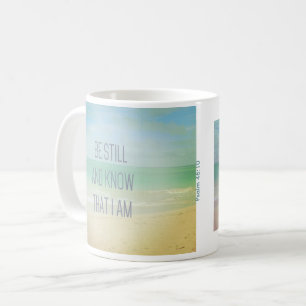 Psalm 46:10 Sei Still Und Erkenne, Dass Ich Bin Kaffeetasse