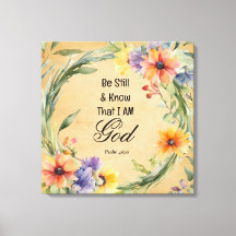 Psalm 46:10 Seien Sie still und wissen
