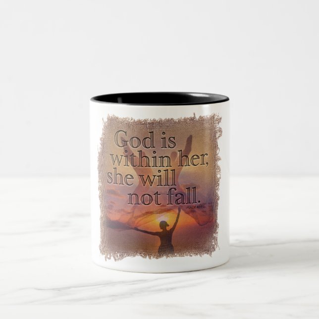 PSALM 46:5 - Coffee Mug (Centre)
