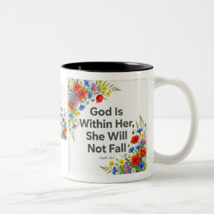 Psalm 46:5 Gott ist in ihr Christliches Tasse