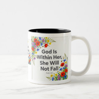 Psalm 46:5 Gott ist in ihr Christliches Tasse