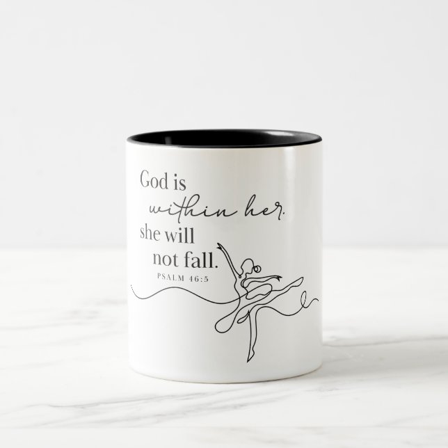 PSALM 46:5 - Kaffeetasse (Mittel)