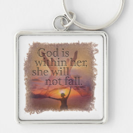 PSALM 46:5 - Keychain Schlüsselanhänger