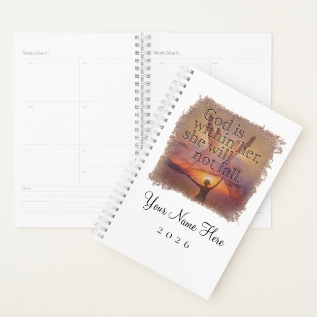 PSALM 46:5 - Personalized Day Planner Planer (Anzeige)