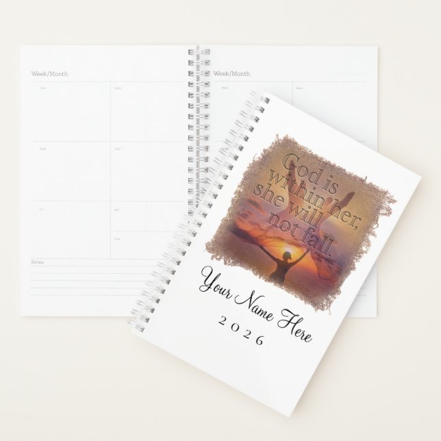 PSALM 46:5 - Personalized Day Planner Planer (Anzeige)