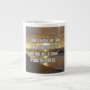 Psalm 46:5 WEBU Becher Jumbo-Tasse