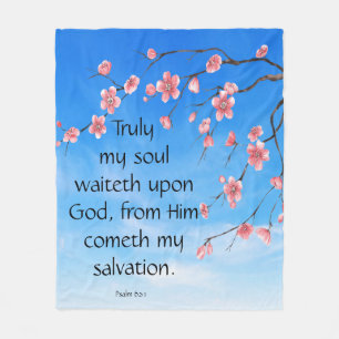 Psalm 62:1 fleecedecke