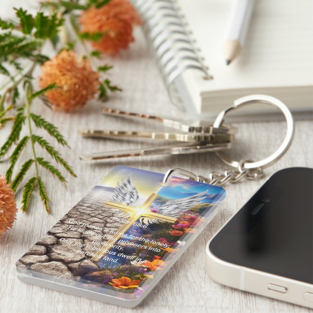 Psalm 68 schlüsselanhänger (Vorderseite rechts)